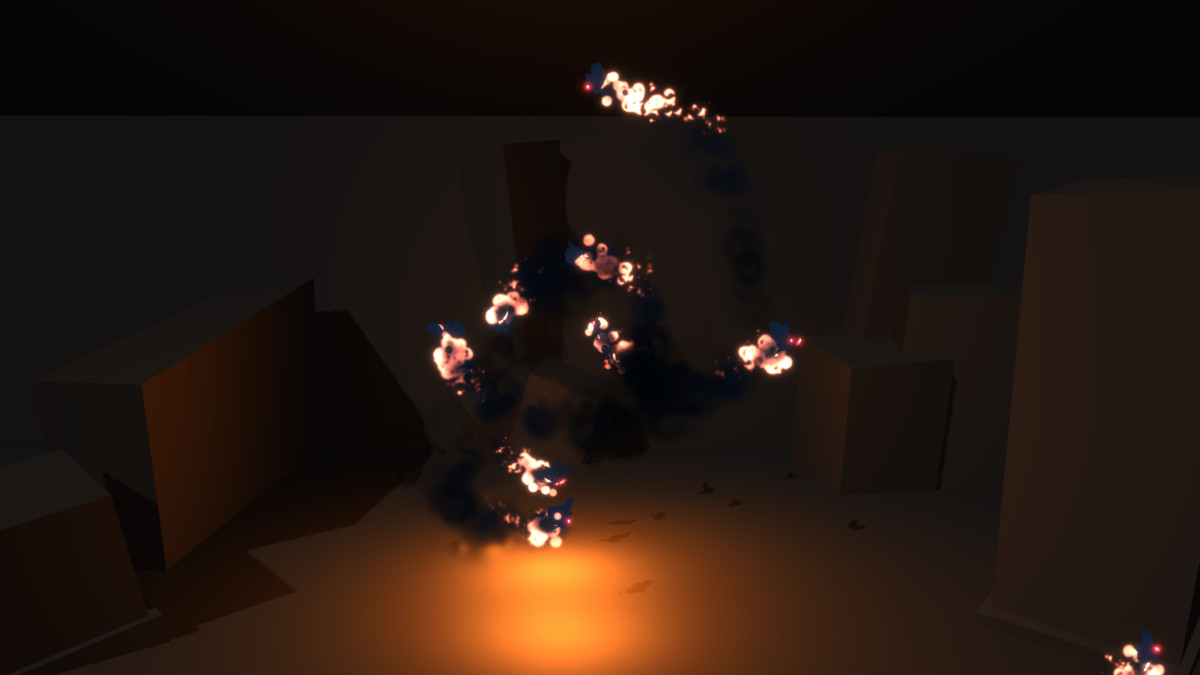 Fantasy Swarm Particles