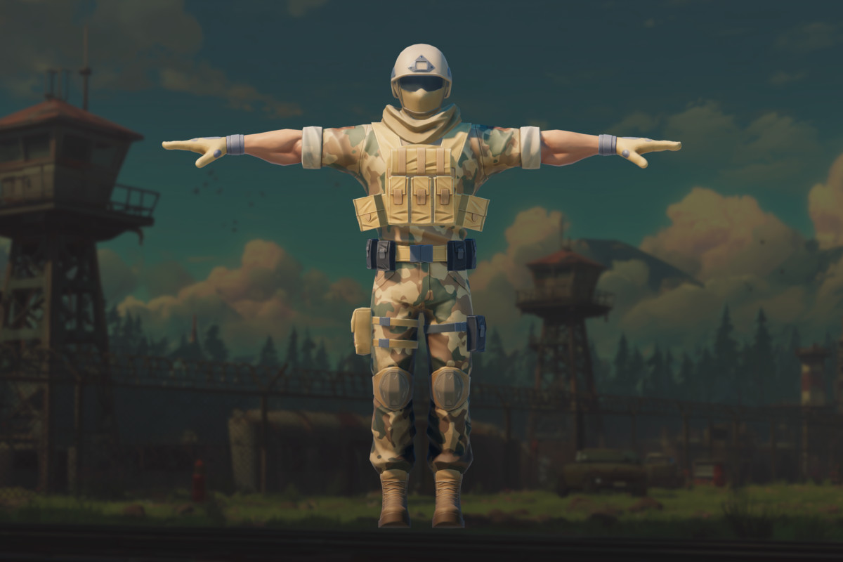 Stylized Military Characters – Modular Soldiers