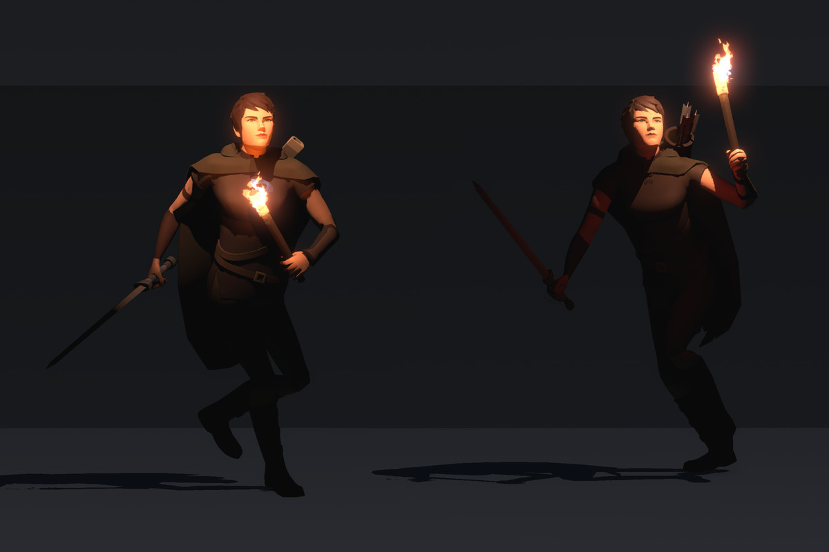 Polyquest Heroes: Warrior I Huntress