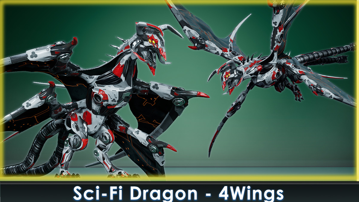 Sci-Fi Dragons Pack
