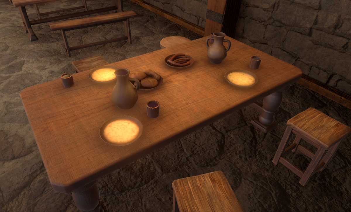 Medieval dining set Kv