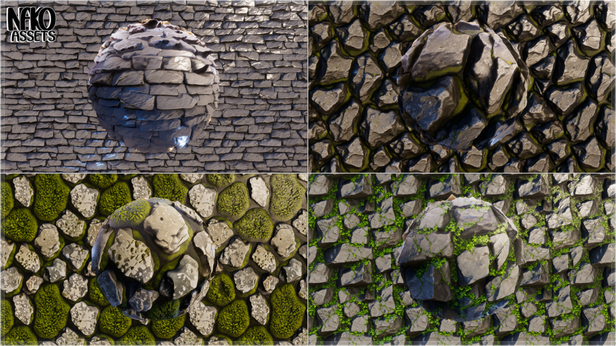 Forest 4K Materials x118 Textures of Realistic Nature | PBR HQ Terrain Pack