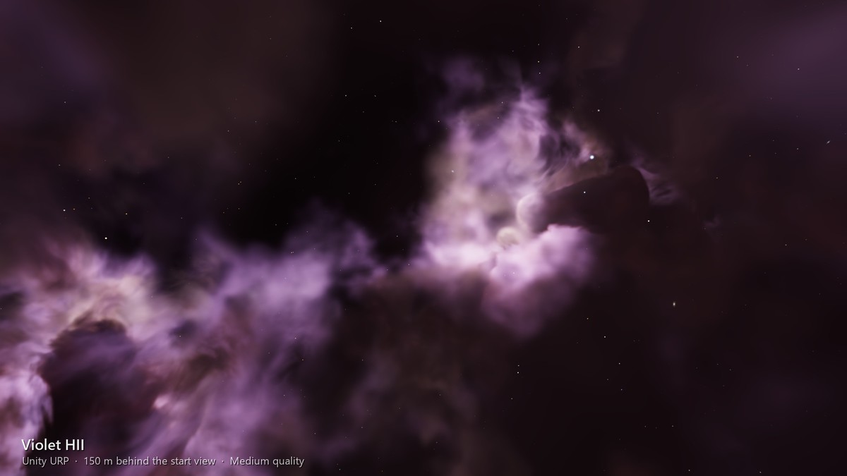 Volumetric Nebula Skyboxes 2 – 17 Fly-Through 3D Space Nebulae (URP & HDRP)