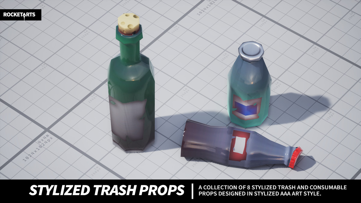 Stylized Trash Pack