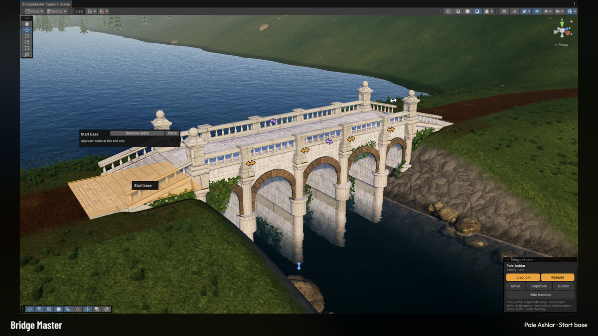 Bridge Master - Stylized Bridge Builder