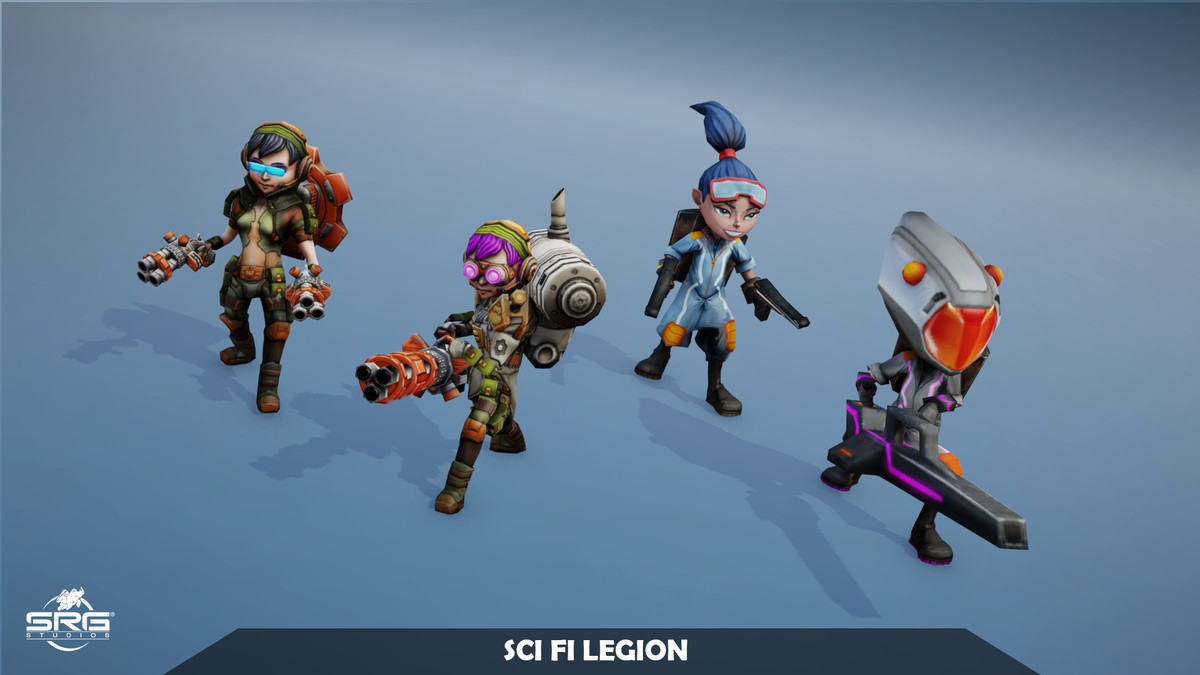 Ultimate SRG Studios 3D Asset Ultra Pack