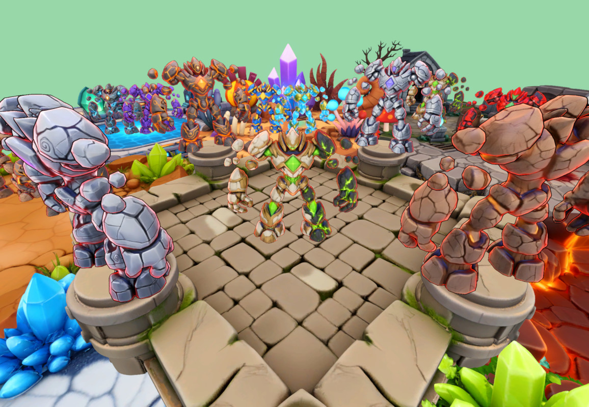 Riftbreaker - Stylized Fantasy Monster (Rig + Animation) – PixeliusVita