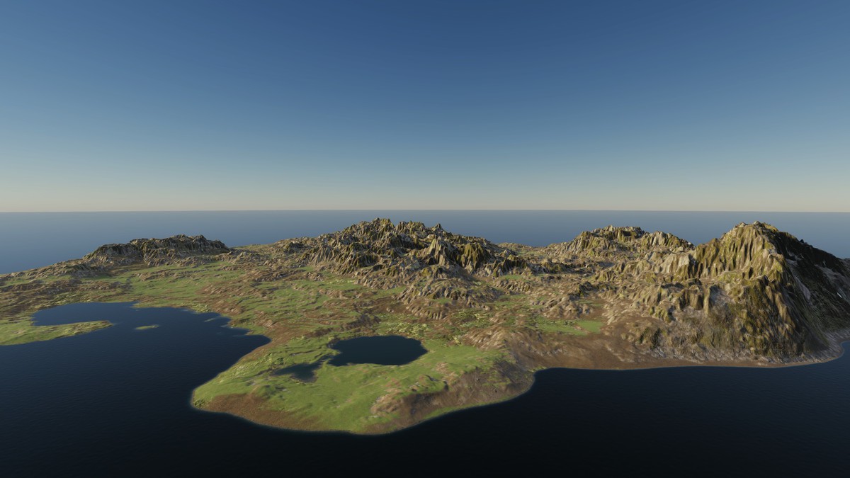 147 Procedural Terrains - Mountains, Lakes & Islands