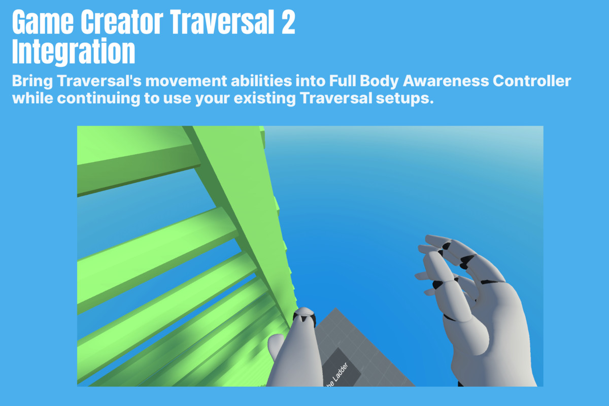 Full Body Awareness Controller | Game Creator 2