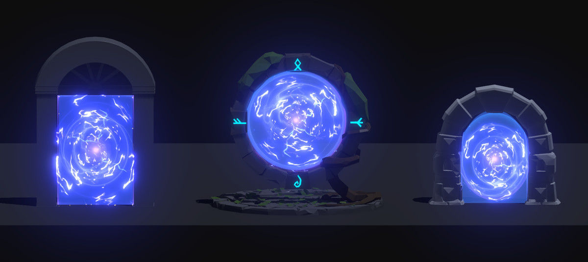 Game VFX - Magic Portal Collection