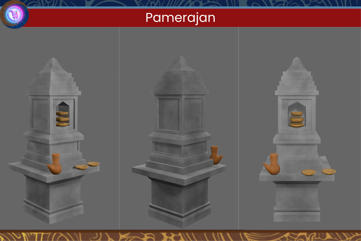 Ancient Deep Temple (3D)