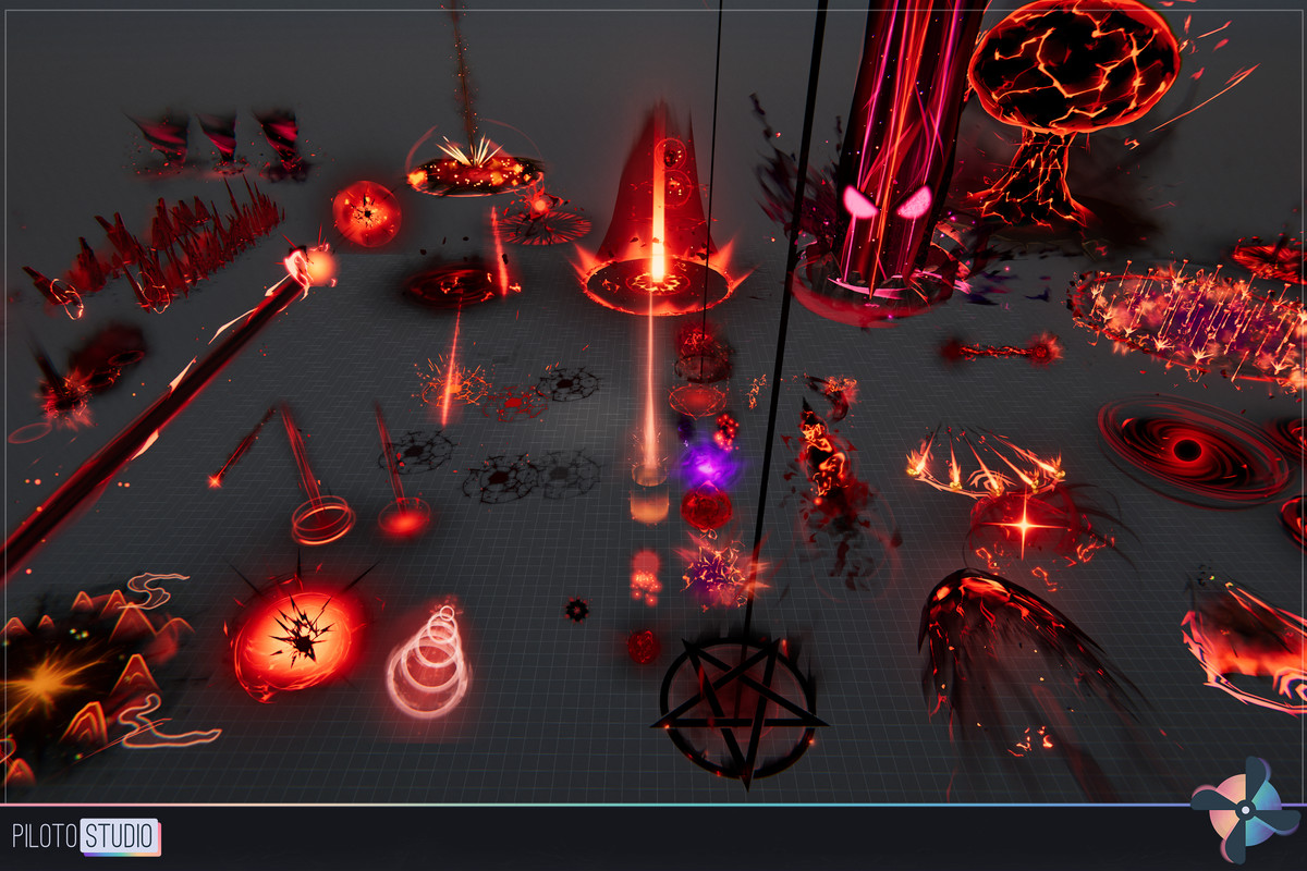 Dark Magic Stylized VFX Starter Kit