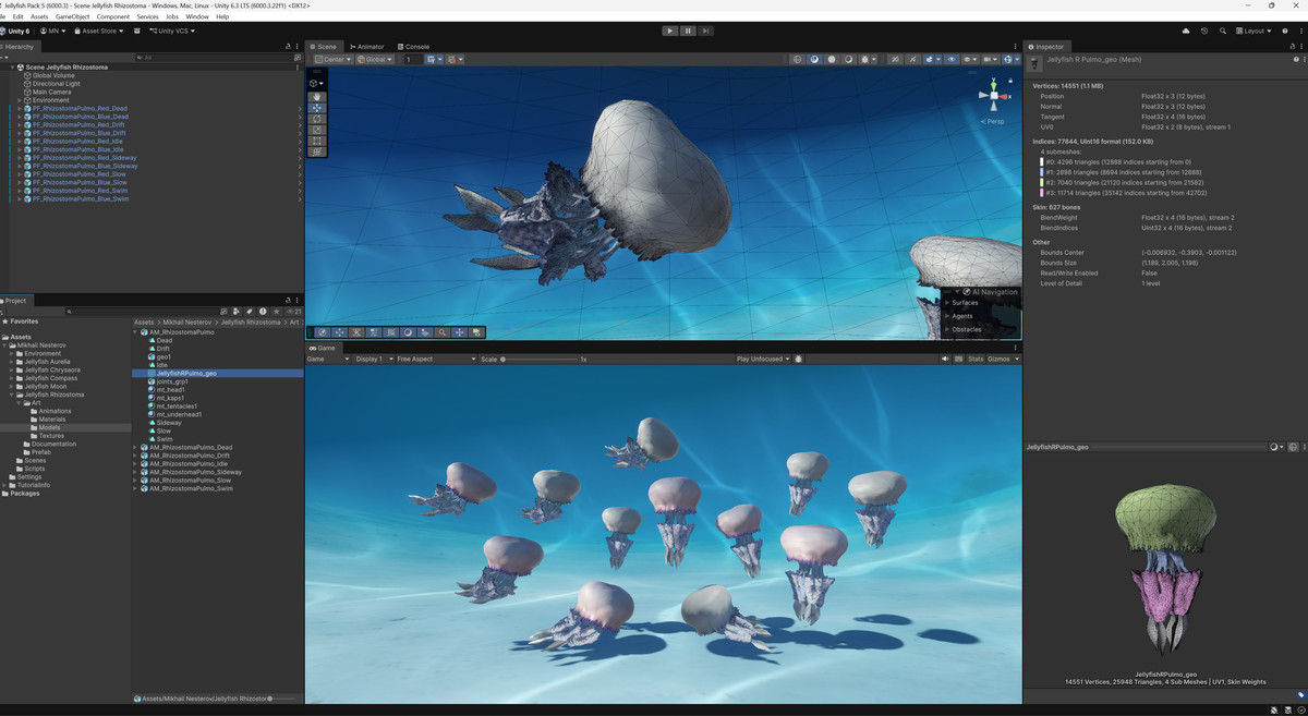 Jellyfish Pack 5