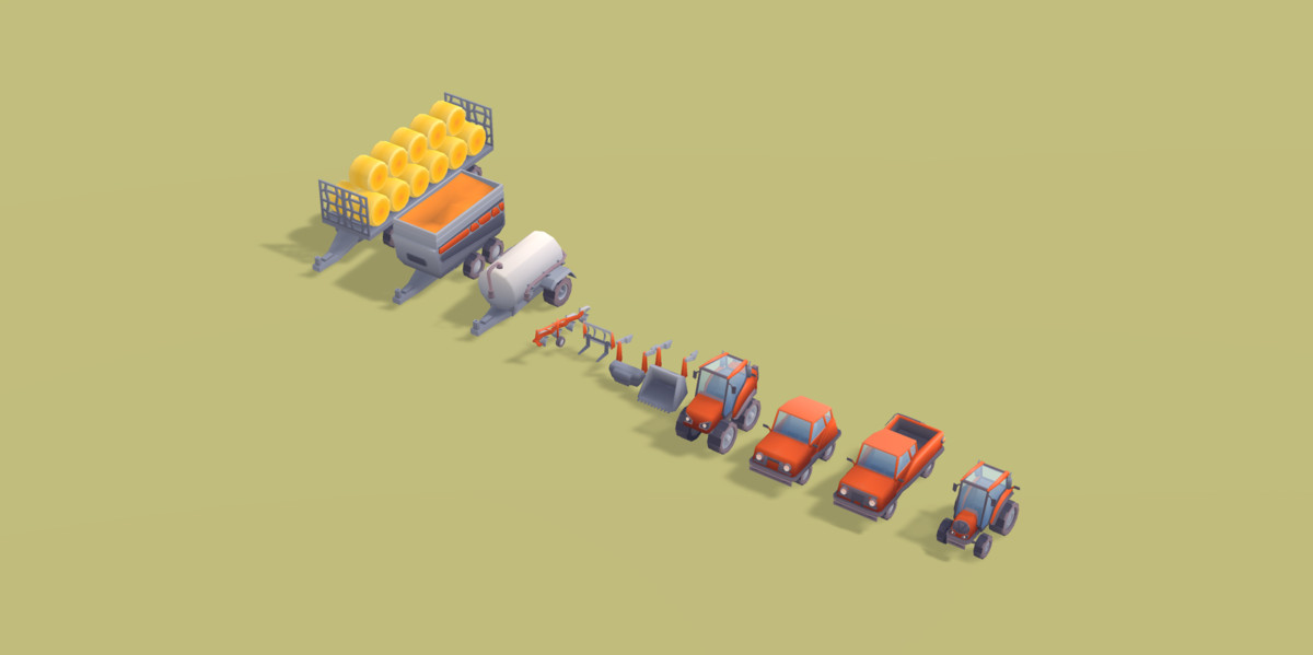Farm Pack - Vehicles