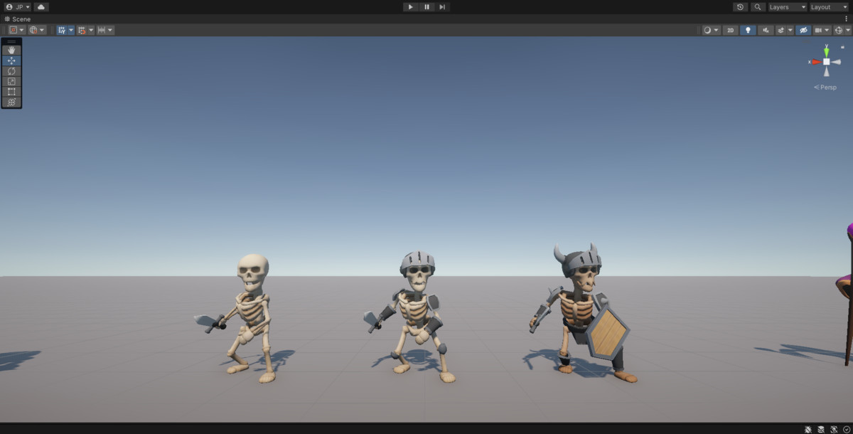 Dungeon RPG Monsters Evolutions - Stylized Low Poly Animated Enemies