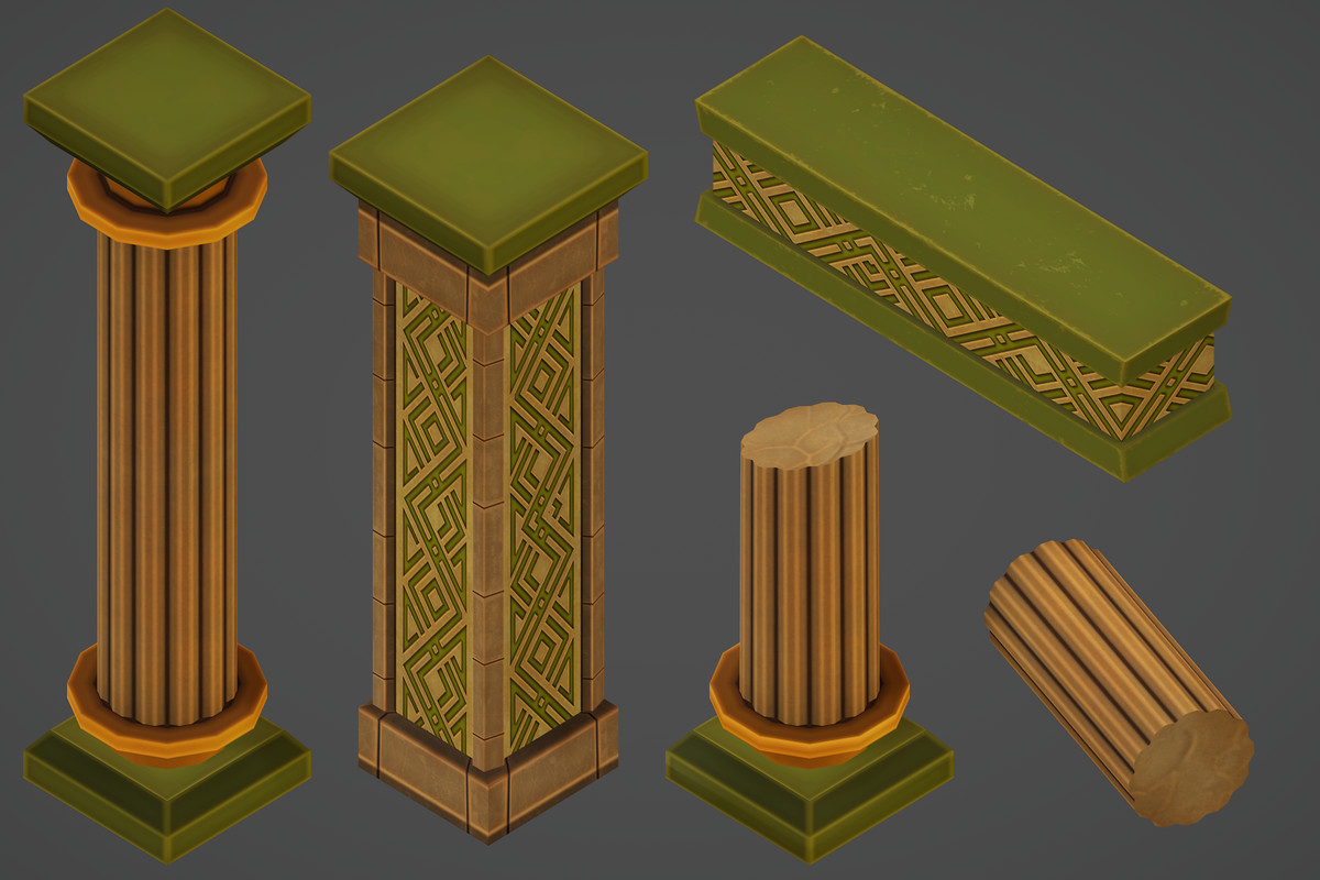 Ruins Forest Environment