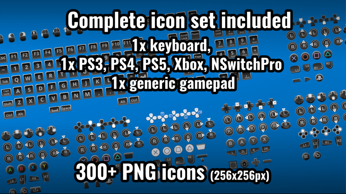 Input Icons: Core - Dynamic Prompts and Rebinding