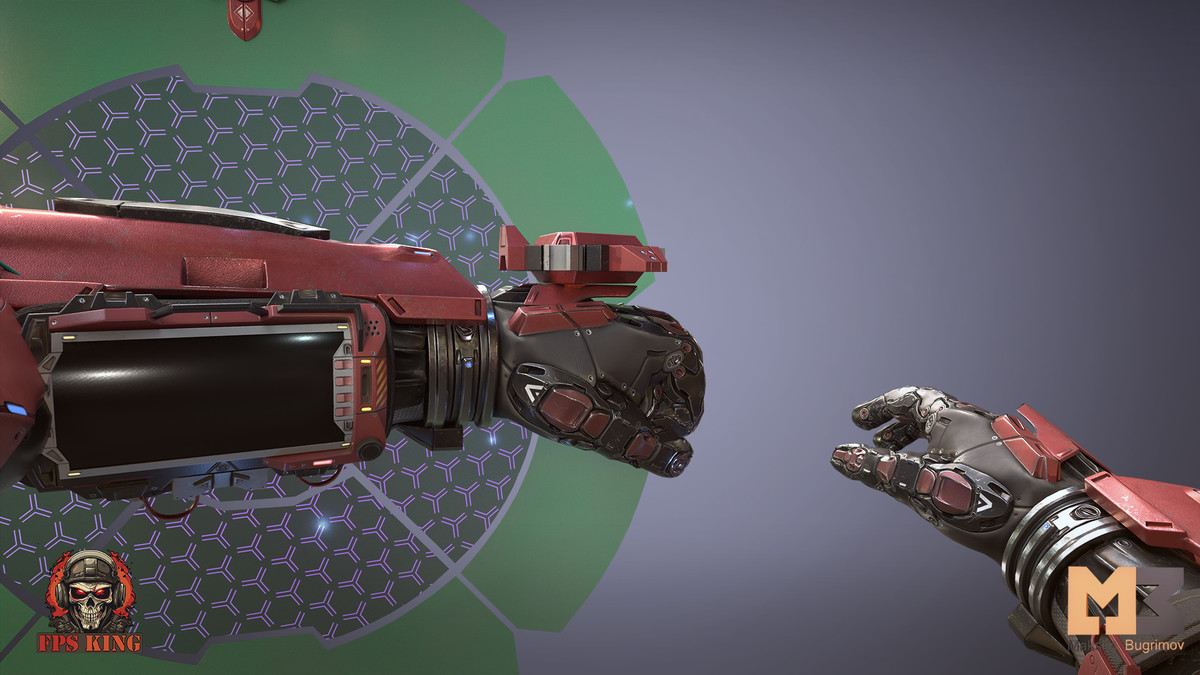 FPS Sci-Fi Hands Empty (Animations)