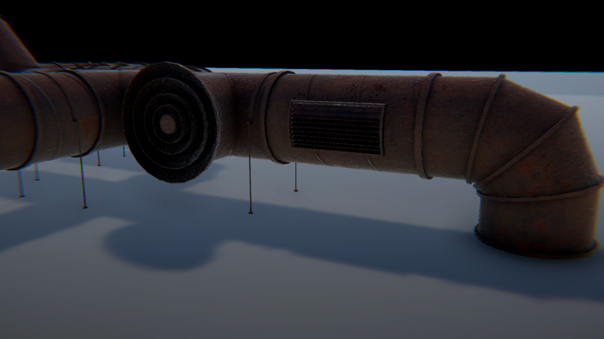 Modular Industrial Air Duct System