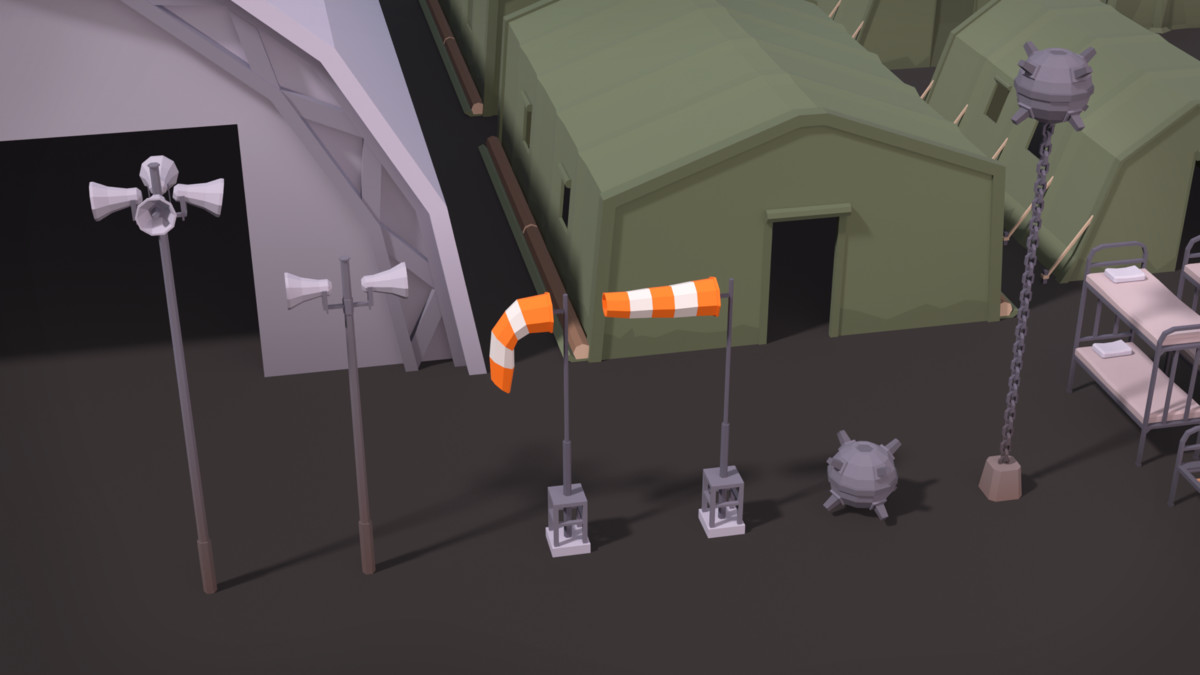 Military Props Pack (Stylized) – BoznaWhat