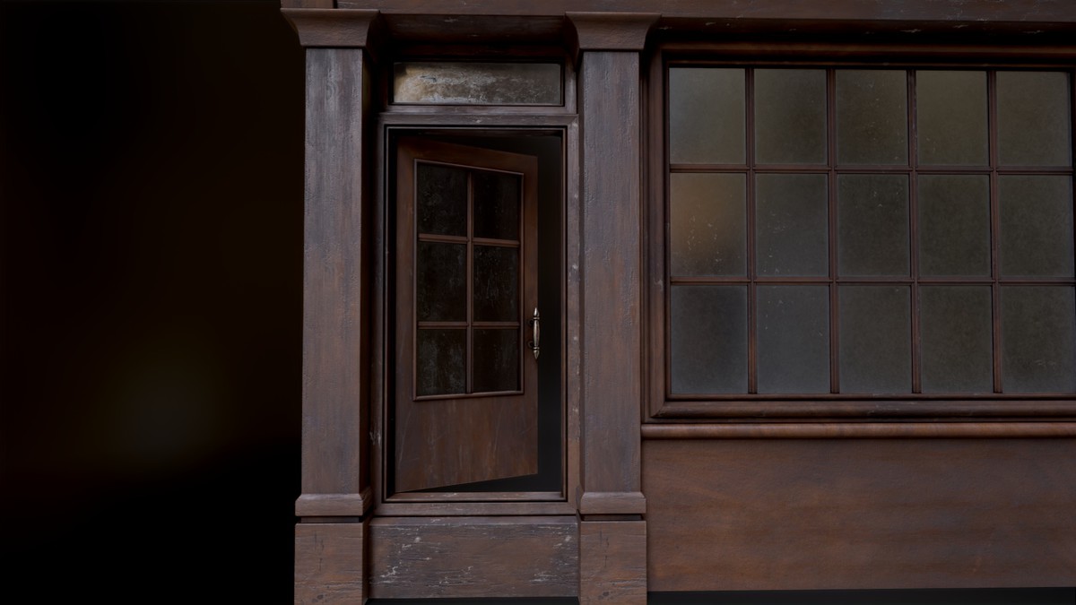 Old English Shop Front