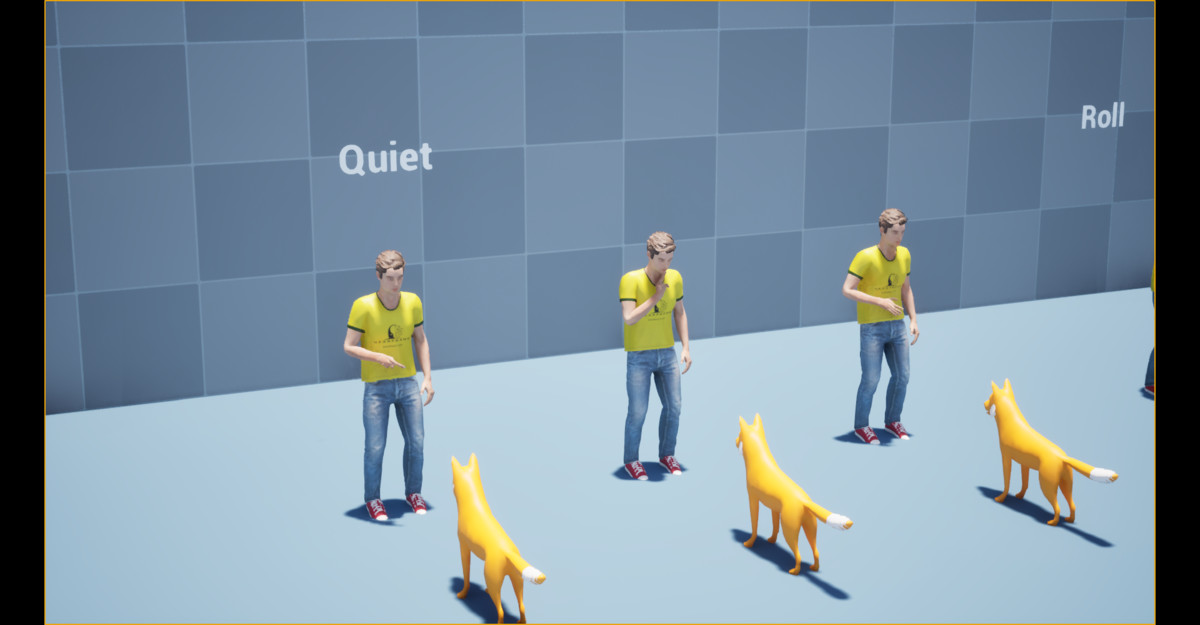 Dog Command Animation