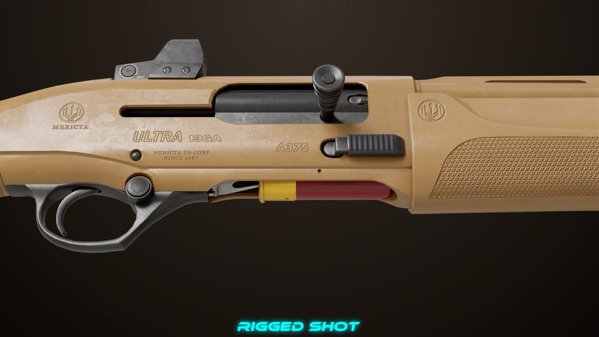 Shotgun Collection 01 URP HDRP Textures