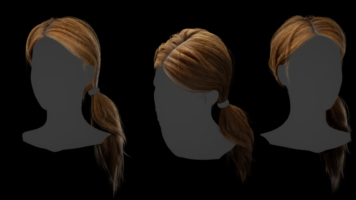 Essential Real-Time Hair Pack – Game-Ready Hairstyles for Unity