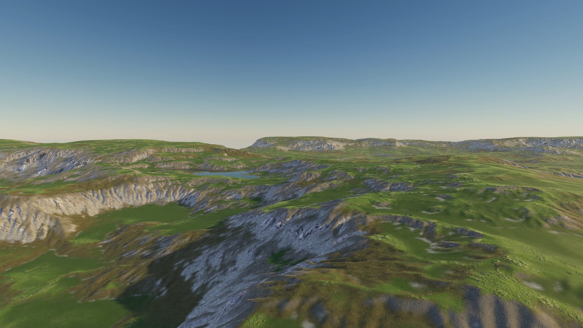 Procedural Islands, Lakes & Hills 8K - 48 Terrains