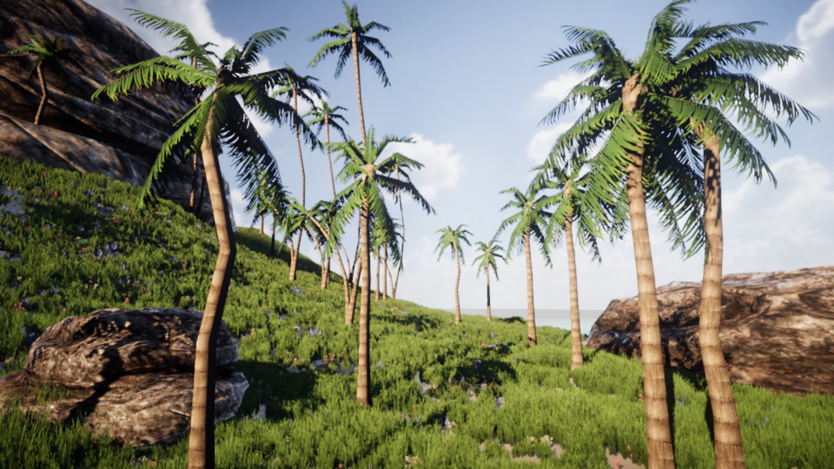Mobile Palm Tree Bundle (for URP)