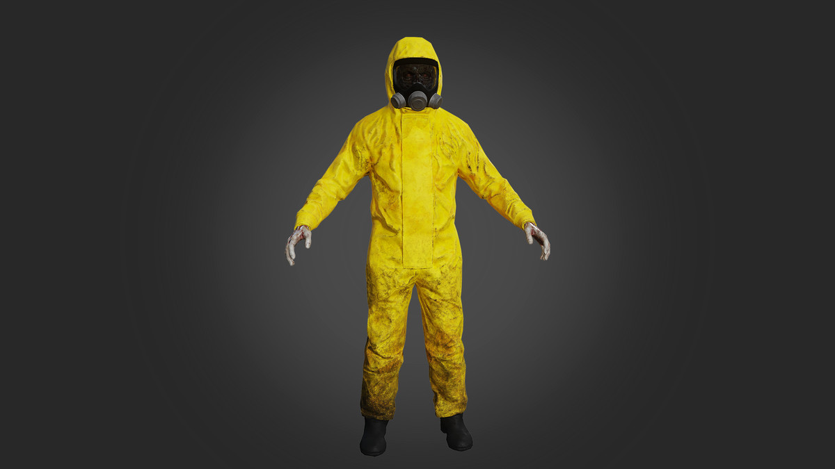 Zombie hazmat suit