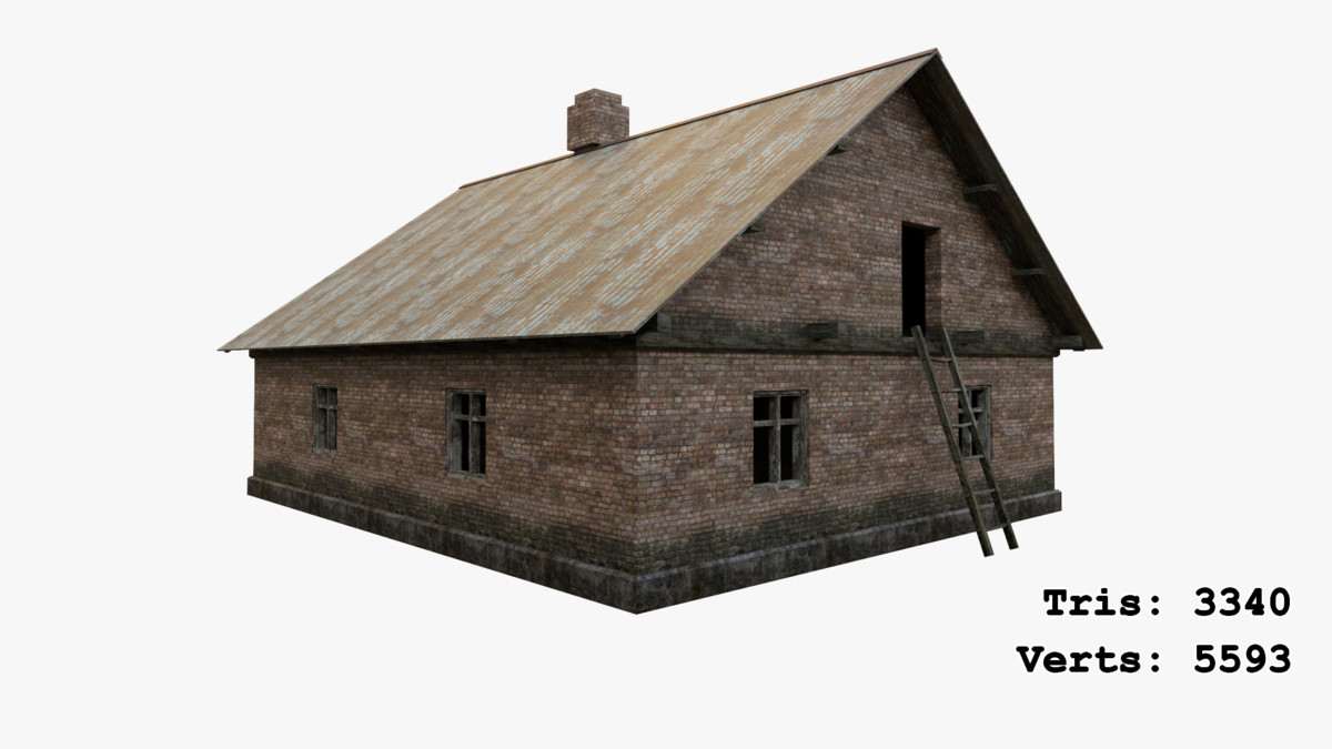 Abandoned Apocalyptic Buildings Mega Pack