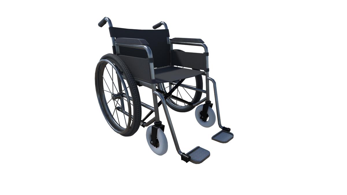 Wheel Chair 3D Model
