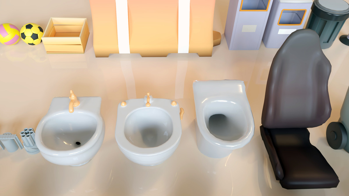 Lowpoly Stylized Street Garbage, Junk, Trash and Waste Set - 328 gameready props