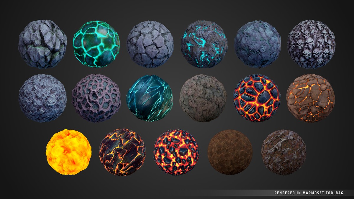 Stylized 250 Material Bundle