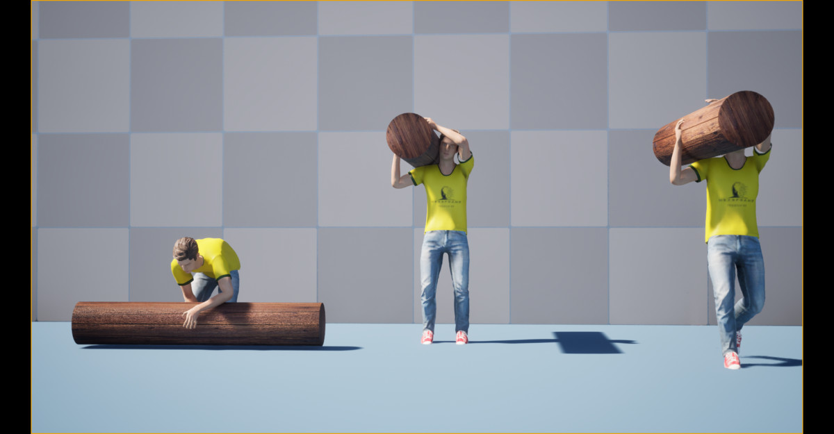 Pickup Items Animation