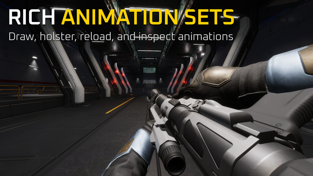 Sci-Fi FPS Animation Pack