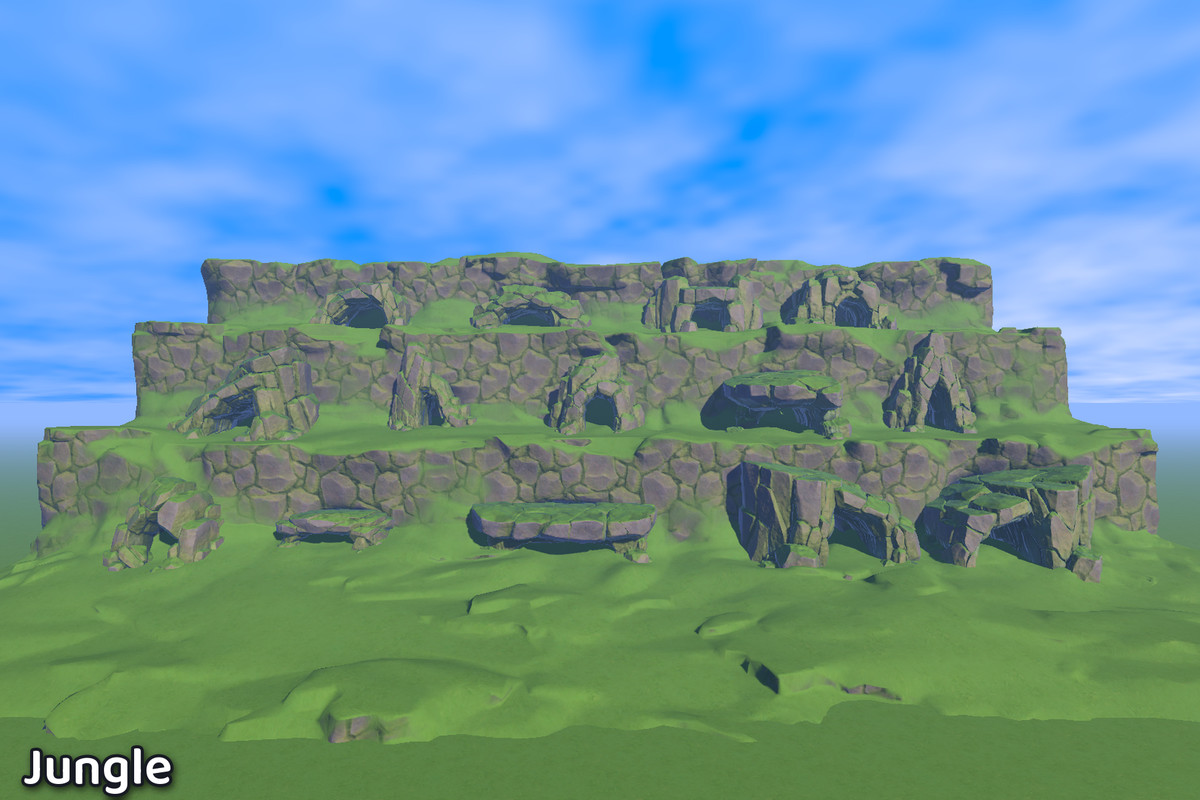 Stylized Nature - Cave Entrances Pack