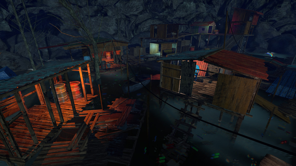 South Pacific Island - Map