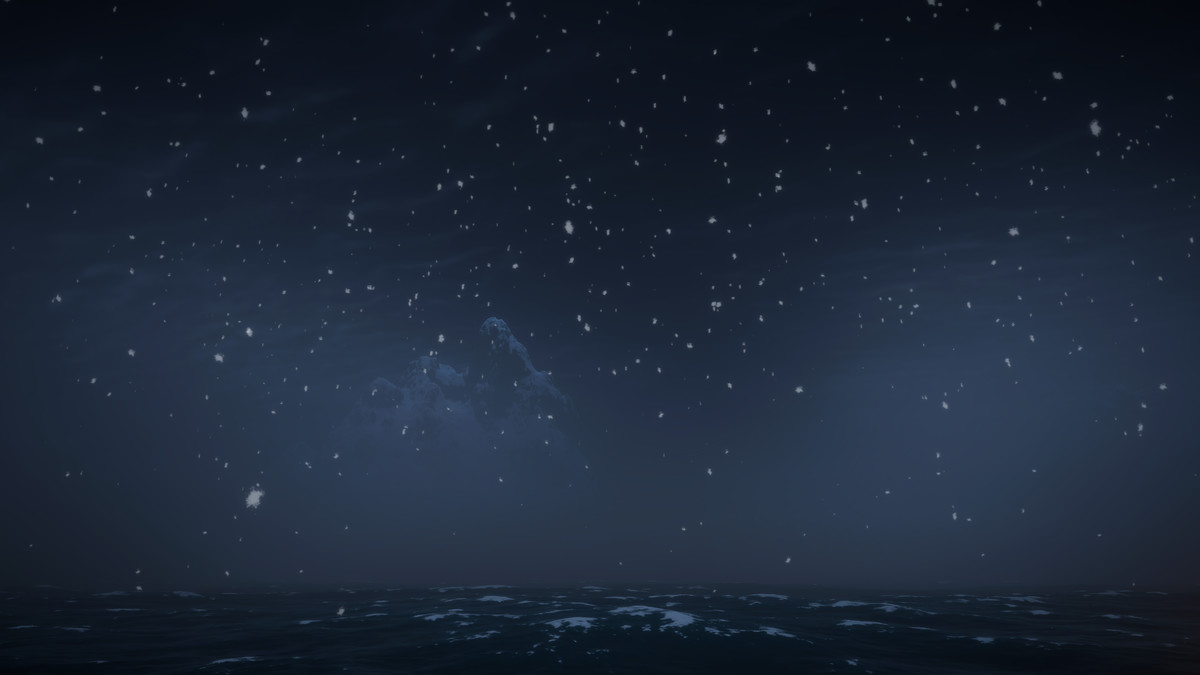Snow-covered Island