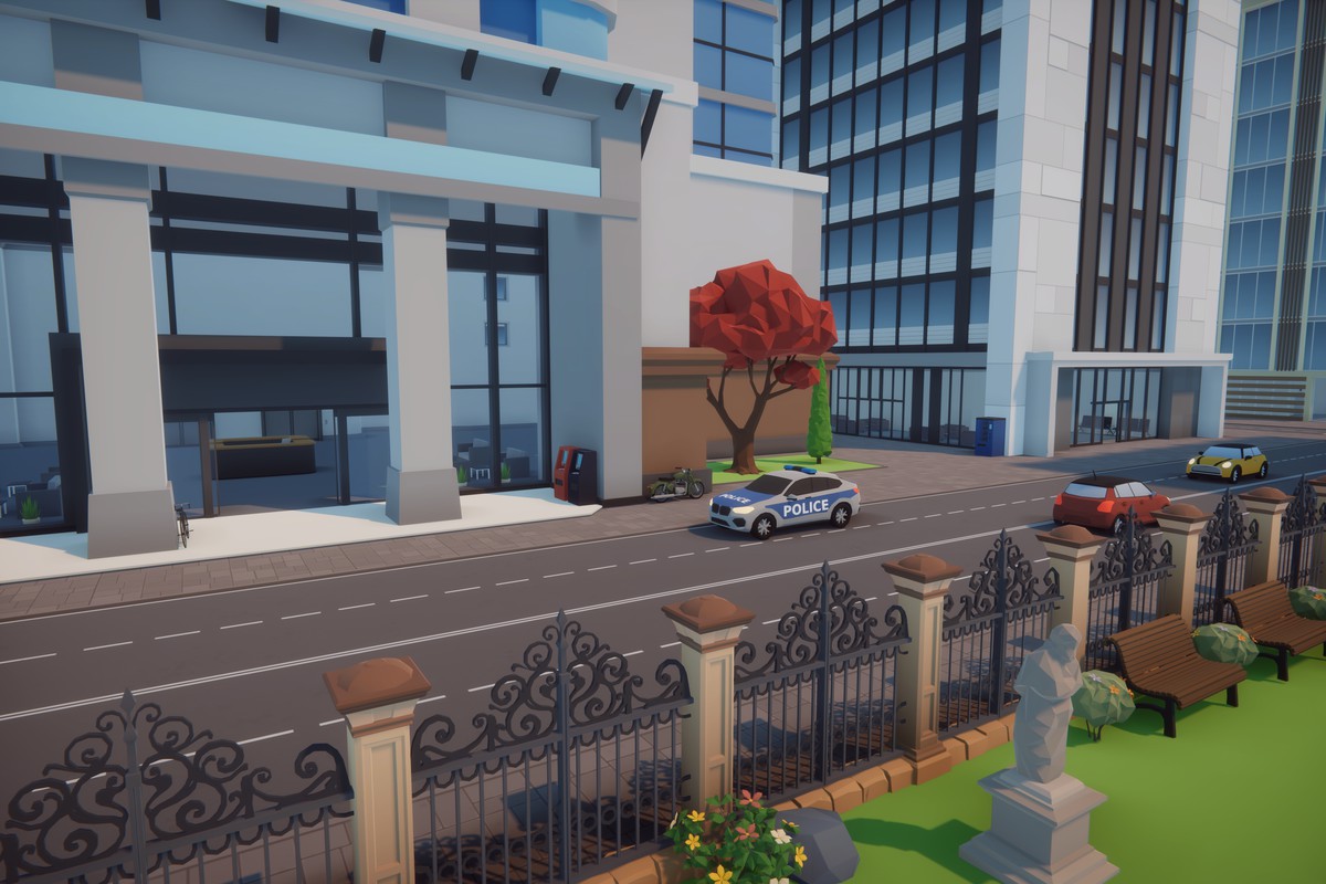 Low Poly Euro City