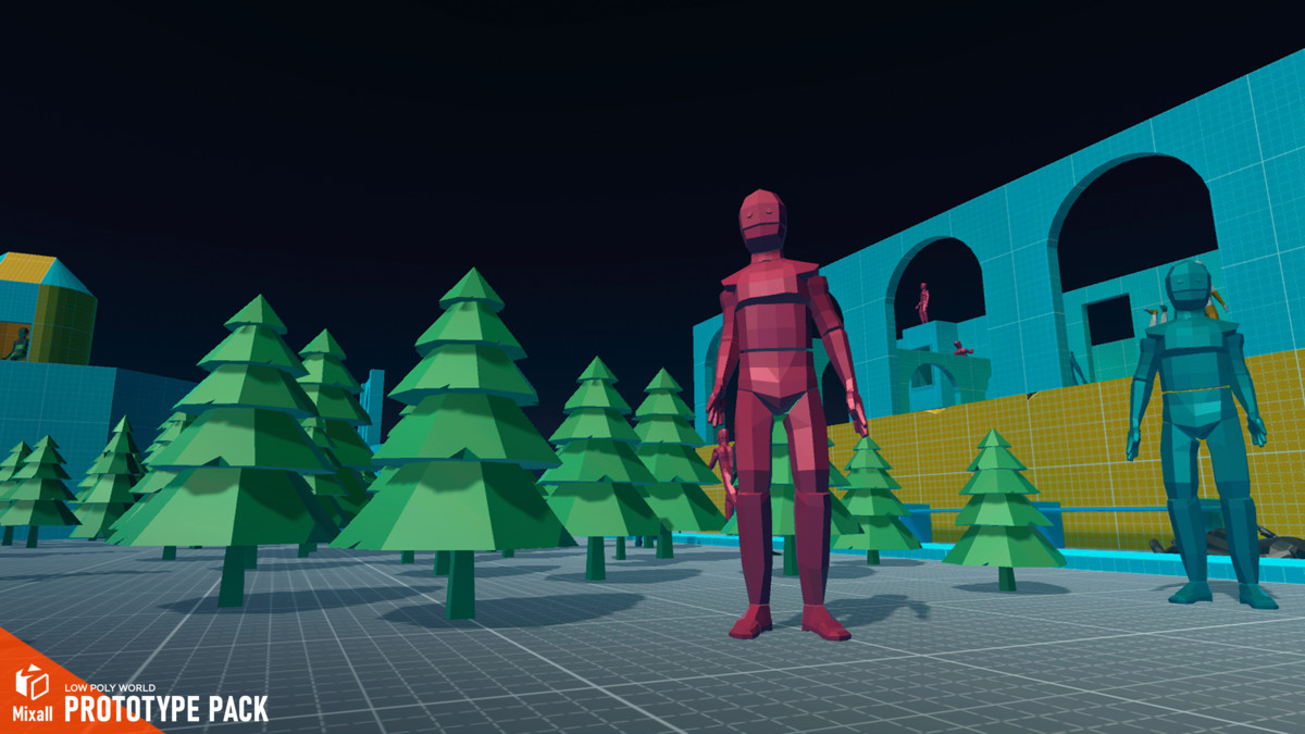 LOW POLY WORLD - PROTOTYPE PACK