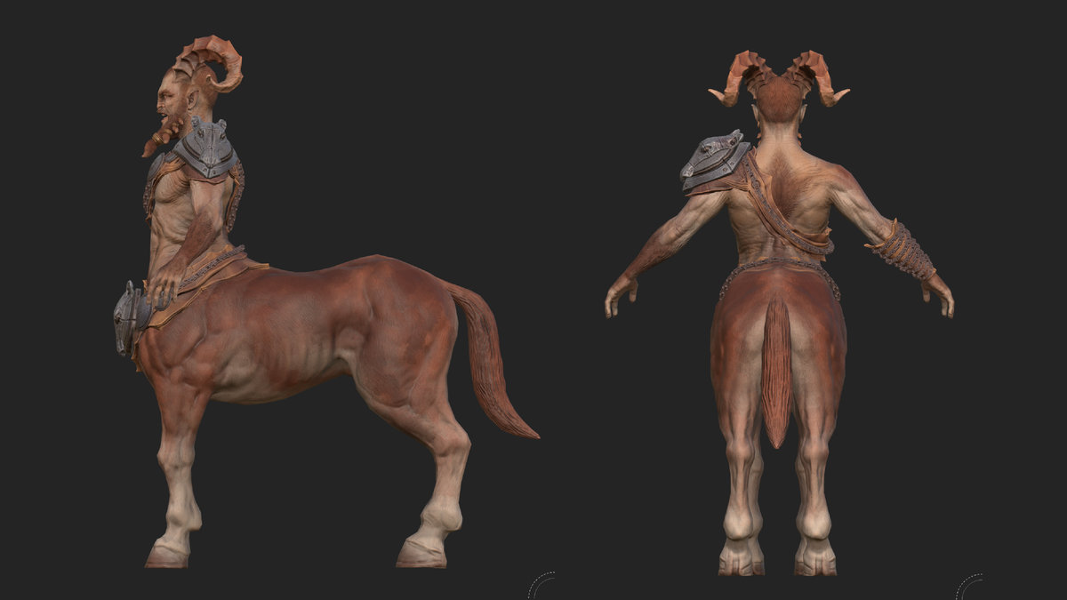 Barbarian centaur