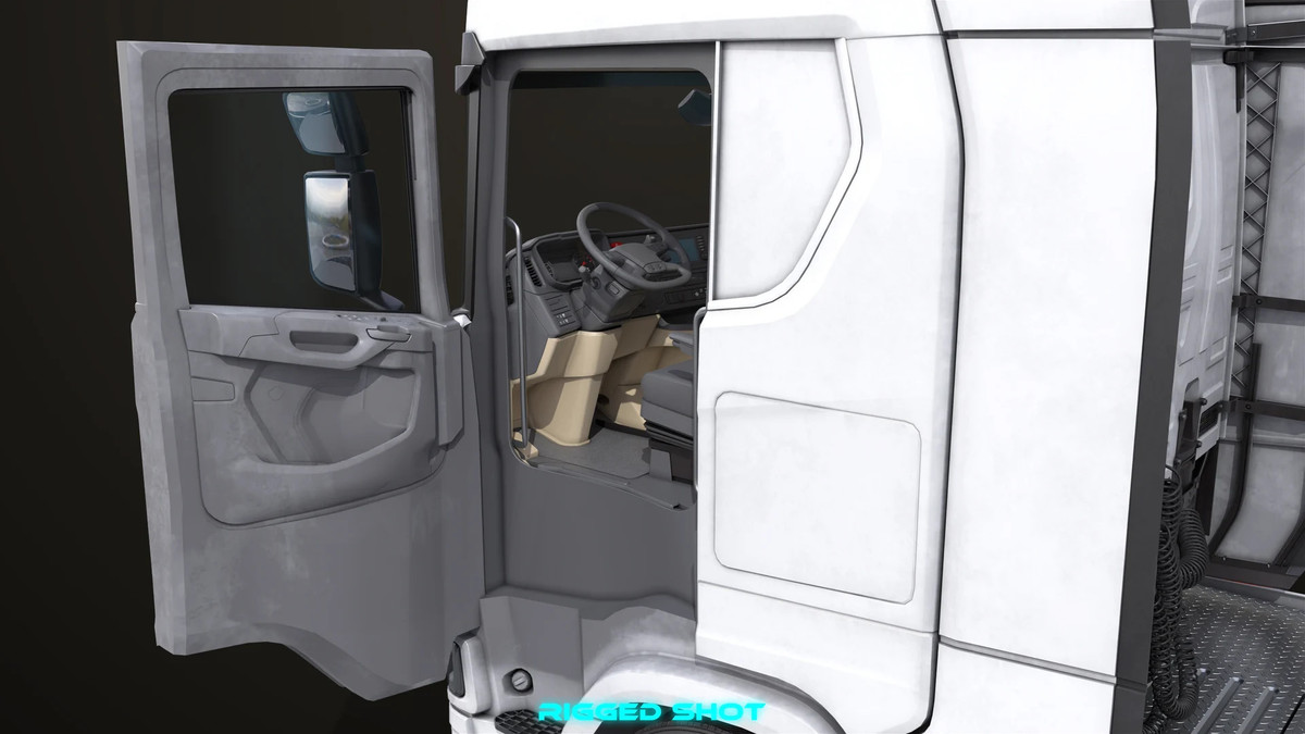 Heavy Truck 6 Chassis Collection URP HDRP Textures