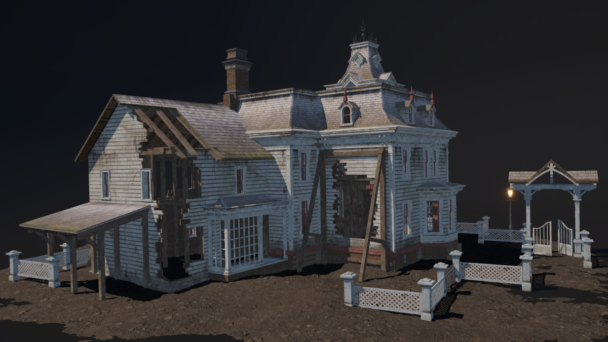 Old Abandoned House Victorian