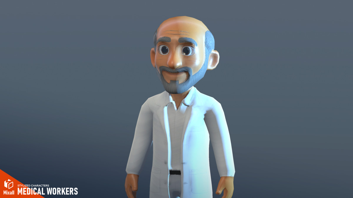 Medical workers - stylized characters