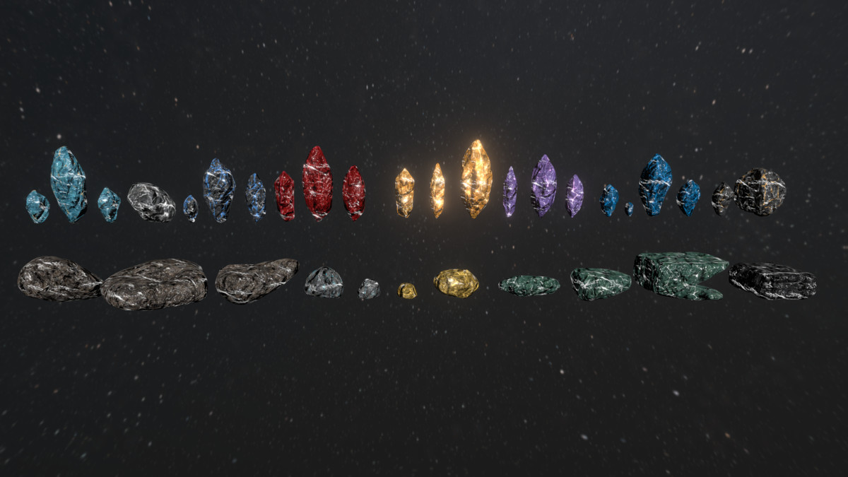 Minerals Ores Pack