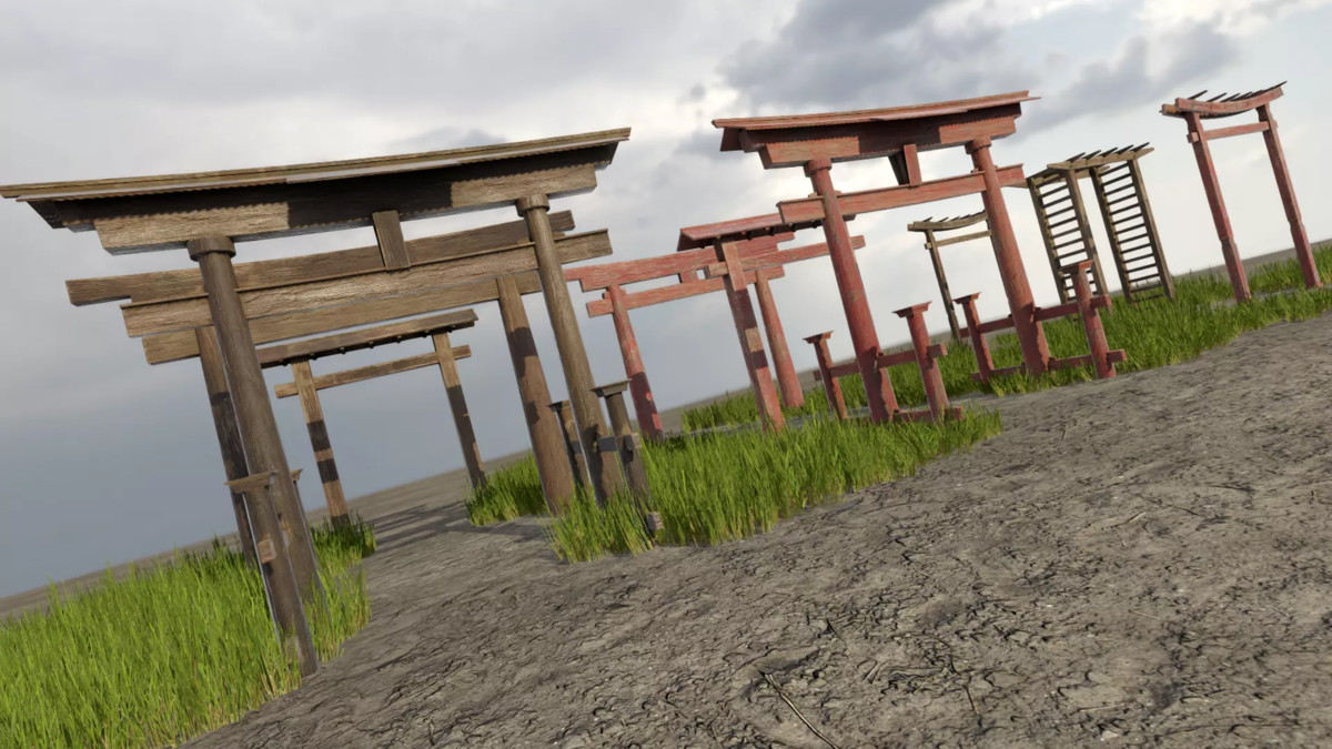 Asian Buildings Collection