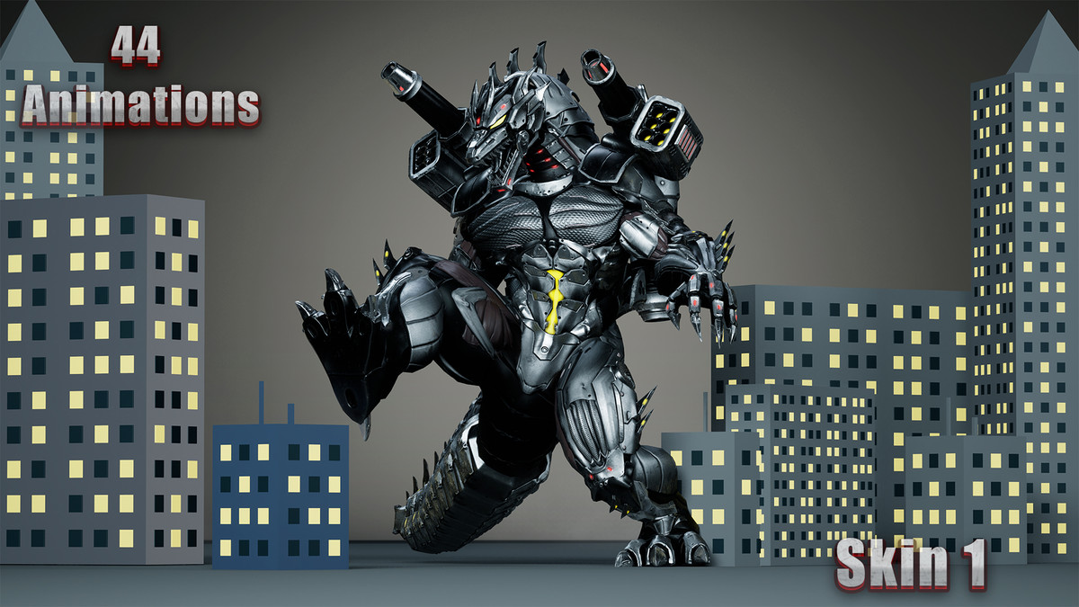 Sci-Fi Titan Kaiju