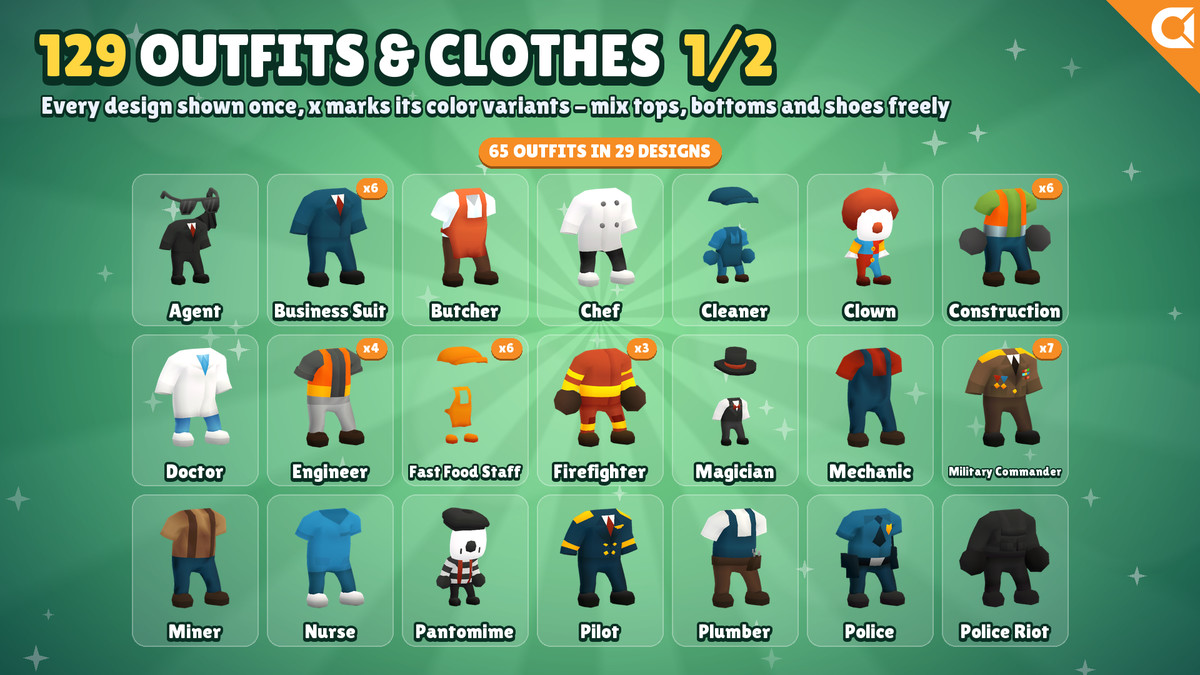 ToonTastic - Profession Character Pack